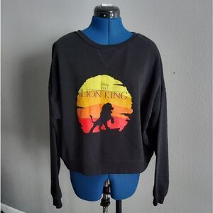 Disney The Lion King Cropped Pullover Sweater 2XL